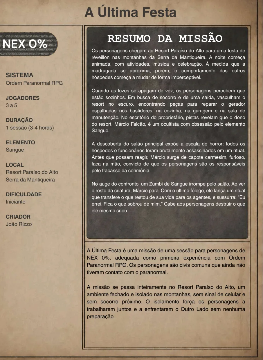 A Última Festa