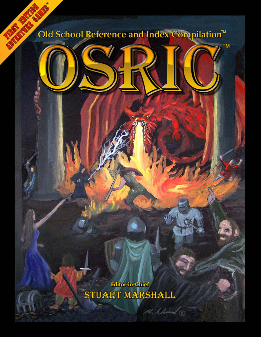 OSRIC — o retroclone completo de AD&D 1ª edição
