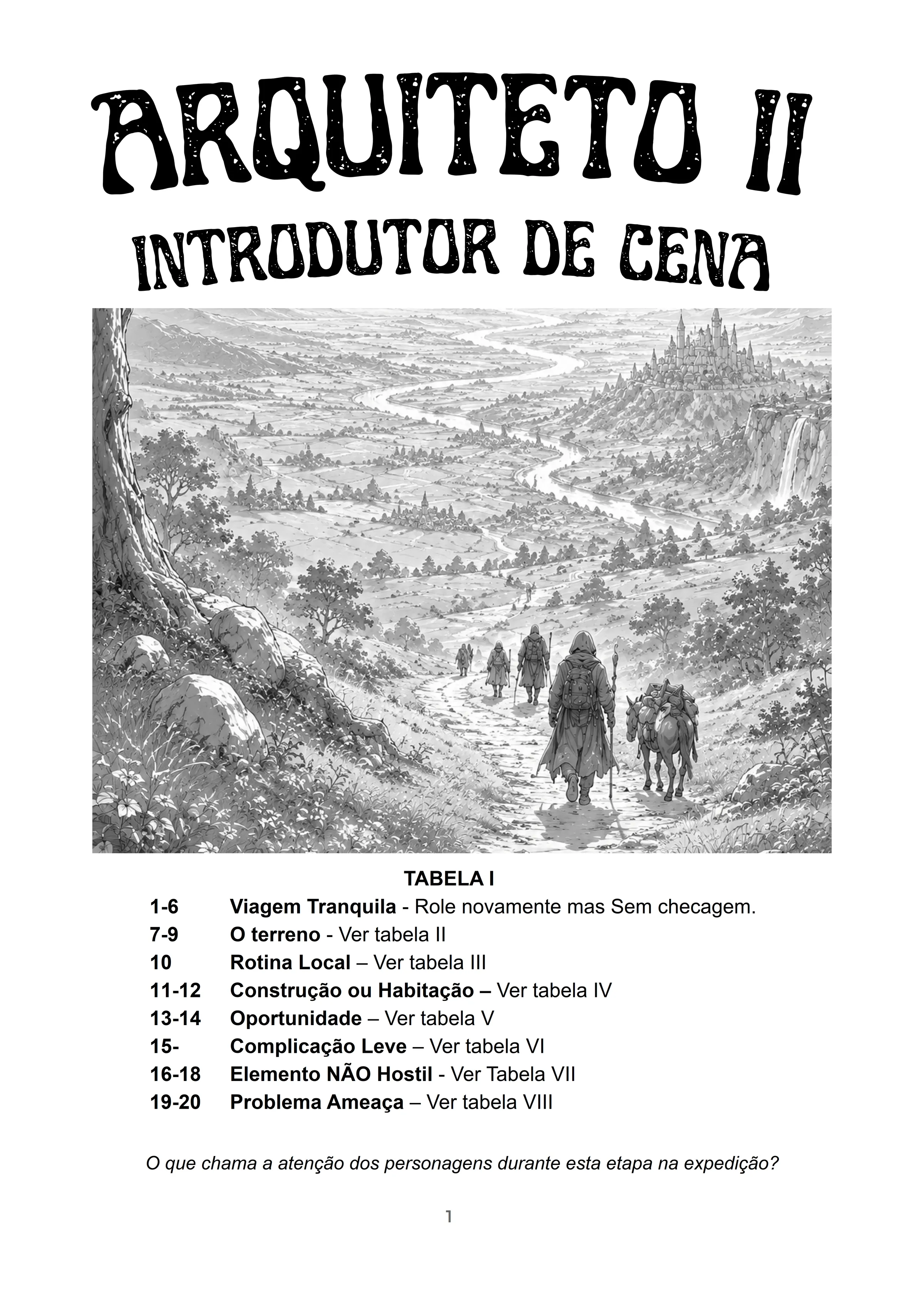 Arquiteto II - Introdutor de Cena