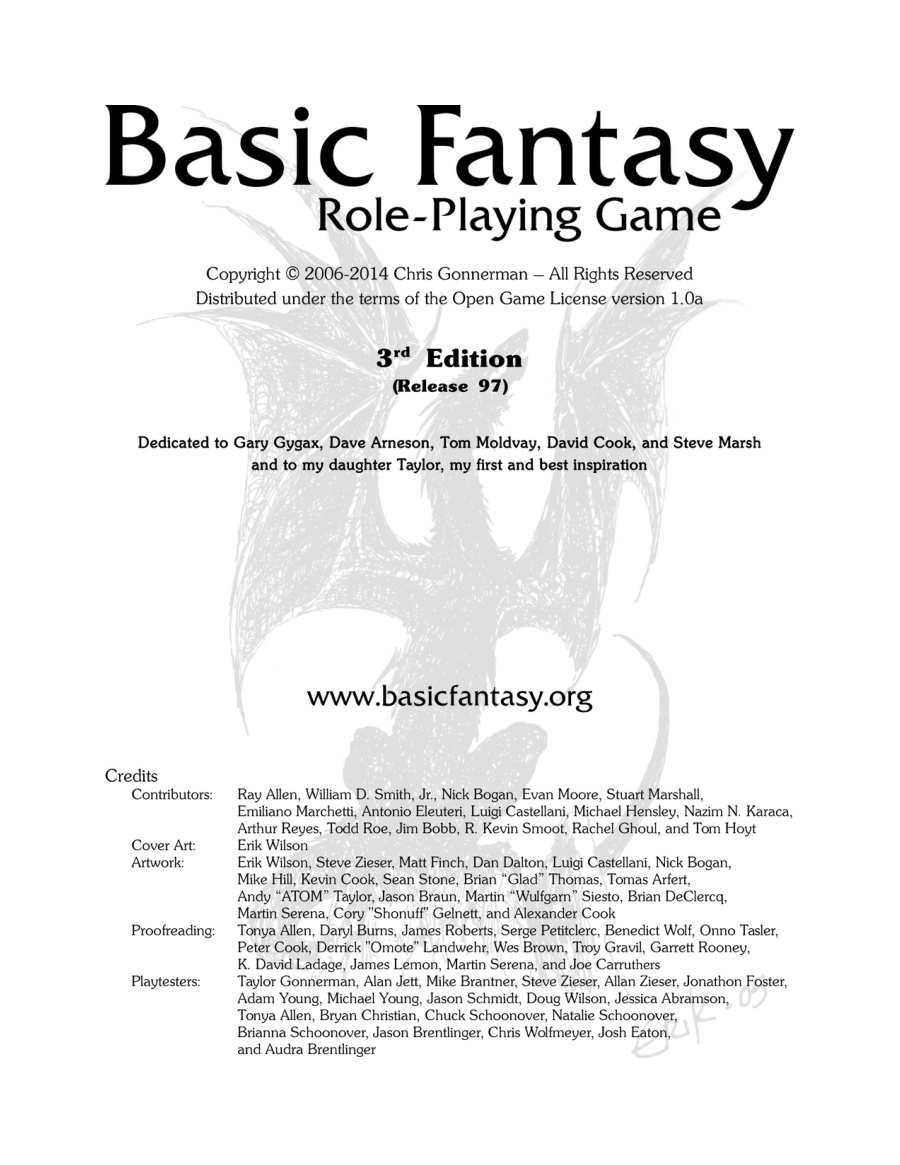 Basic Fantasy RPG — regras clássicas, leves e gratuitas